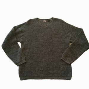 Vtg 90s American Eagle Outfitters Mens Large Faded Thermal Knit Sweater